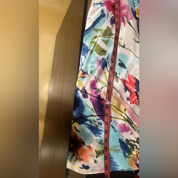 NWT Jovani Strapless Multicolor Floral Dress SIZE 8 - Picture 8 of 8